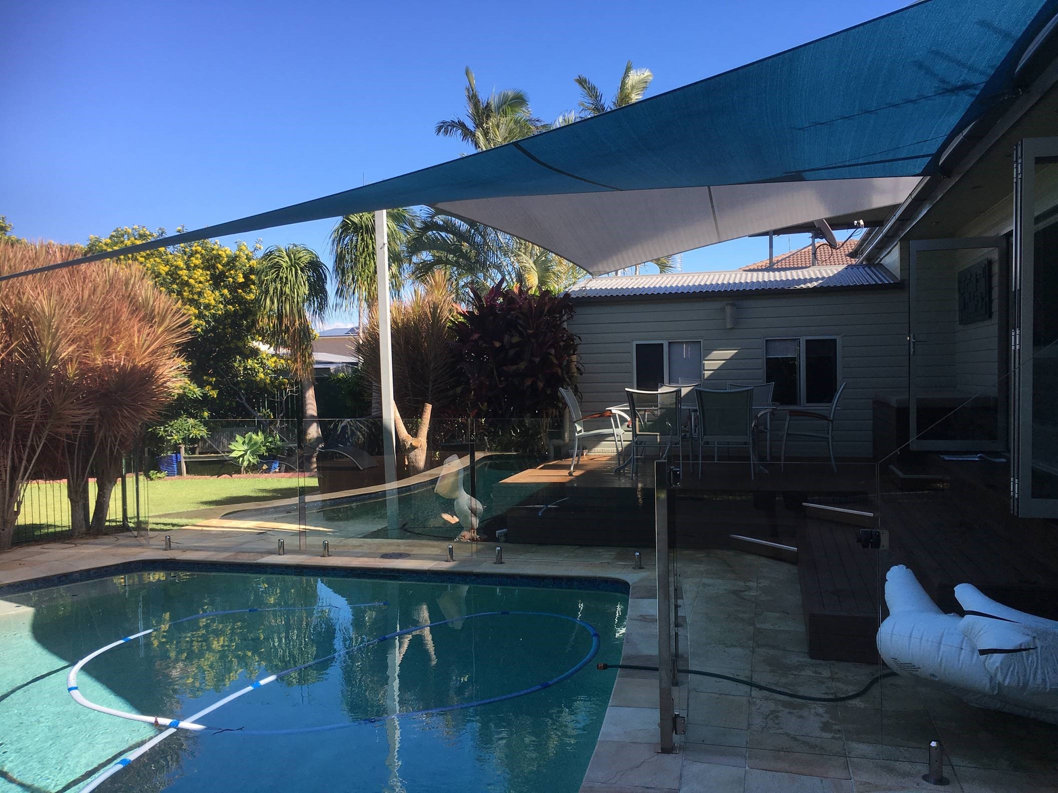 Custom Shade Sails Brisbane North Carport, Pool & Waterproof Sail Structures