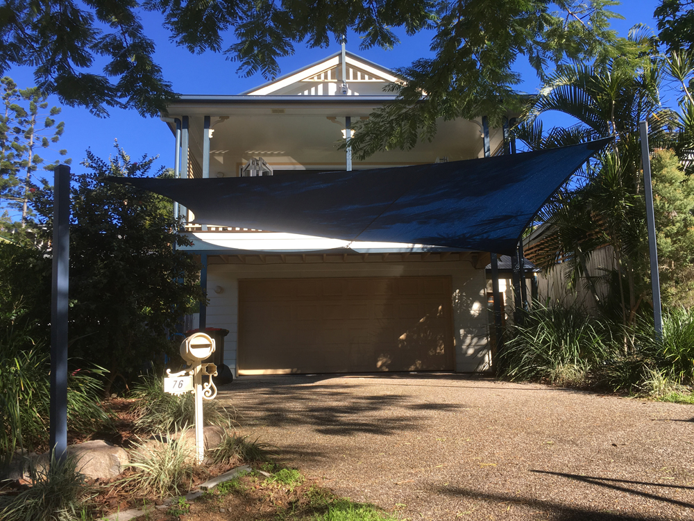 Driveway shade sail (3)