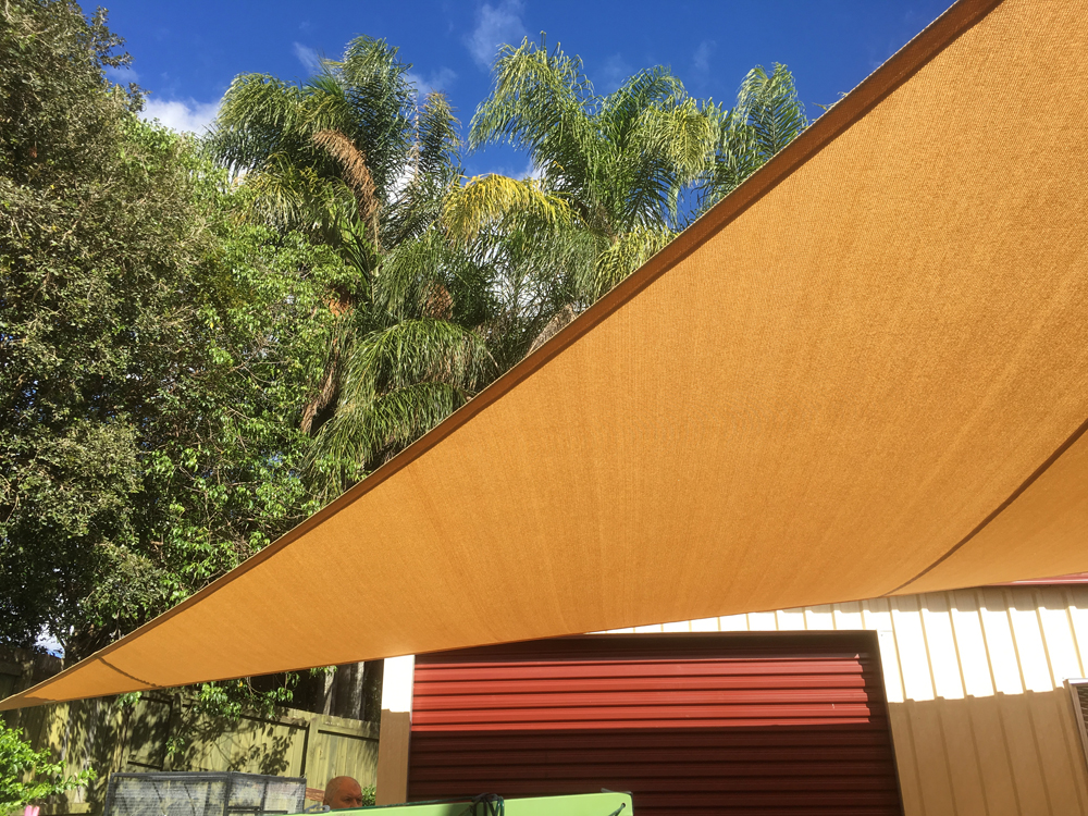 Garden shade sail
