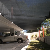 Carpark shade sail