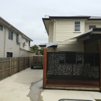 Deck shade sail