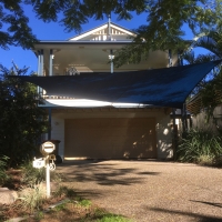 Driveway shade sail (3)