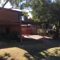 Driveway shade sail (4)