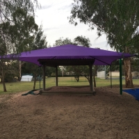 Playground shade sail (2)