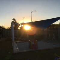 play area shade sail